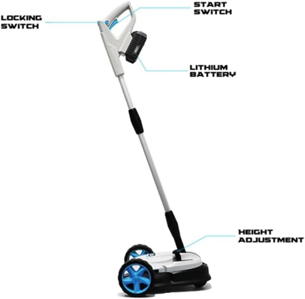 41CGXAsExqL._AC_SL1000_.jpg swift 40V 22cm Cordless Brushless Lawnmower for Small Garden