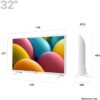 XIAOMI TV F Pro 32, 32 Inch (81 cm), QLED, Smart TV, Fire OS7, Dolby Audio™, DTS Virtual:X, DTS-HD, Alexa Voice Control, Works with Apple AirPlay [Energy Class E]
