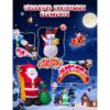5-12.jpg 10FT Christmas Inflatables Archway with Santa Claus, Snowman & Christmas Tree