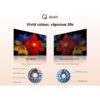 TCL 32SF560-UK 32 Inch Full HD QLED HDR Smart TV with Fire TV Press & Ask Alexa, Metallic Bezel-Less Design [Energy Class F]