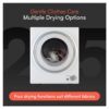 5-58.jpg Cookology 2.5kg Mini Vented Tumble Dryer