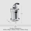 51MEZzYFVwL._AC_SL1080_.jpg Sage Citrus Press Pro, Citrus Juicer