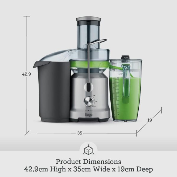 51X0nZg2hYL._AC_SL1080_.jpg Sage Nutri Juicer Cold, Centrifugal Cold Juicer, Silver