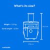 51ZcfAam4jL._AC_SL1350_.jpg Nutribullet Centrifugal Juicer 800W - With 2 Speed Settings