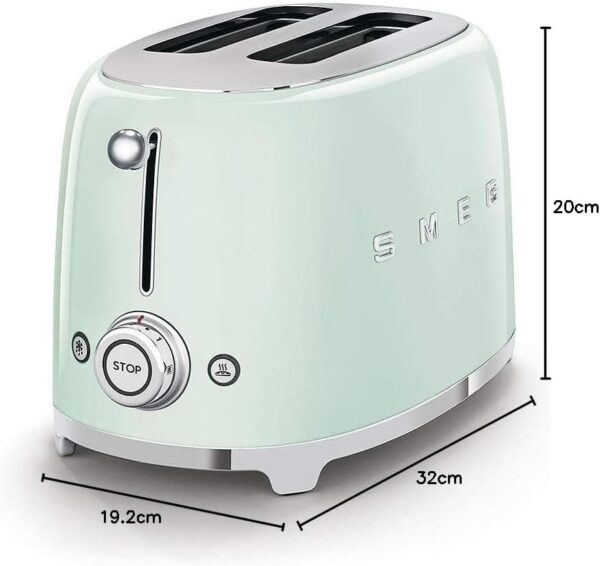51ajZVks9HL._AC_SL1123_.jpg Smeg TSF01PGUK 2 Slice Toaster