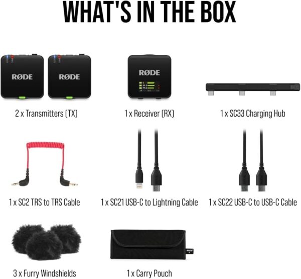 51d3CQa6T6L._AC_SL1080_.jpg RØDE Wireless GO (Gen 3), Compact Wireless Mic