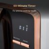 Tower Digital Microwave 20L, 800W Black and Rose Gold, T24021
