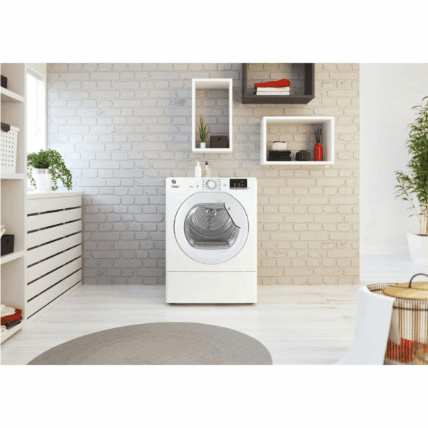 Hoover H-DRY 300 LITE Vented Tumble Dryer, 10kg, White, C Class [Energy Class G]
