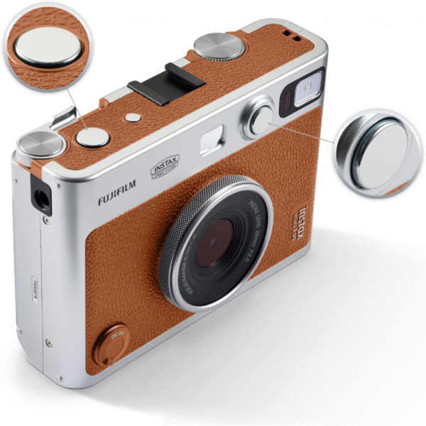 6-31.png instax mini EVO Hybrid camera and smartphone printer, BROWN