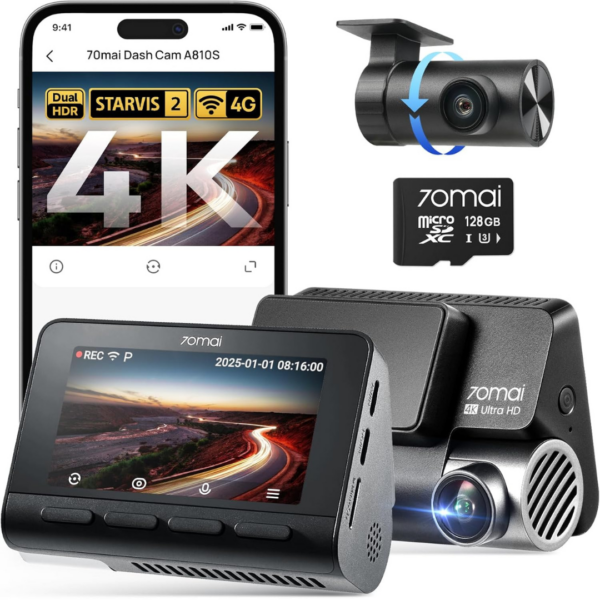 6-39.png 70mai 4K Dash Cam Front and Rear A810S, 4K+1080P Dual STARVIS 2, HDR Car Dash Cam with Night Vision