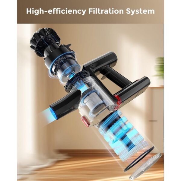 6-60.jpg VACTechPro Cordless Vacuum Cleaner 35KPa/45Mins Lightweight Stick Vacuum