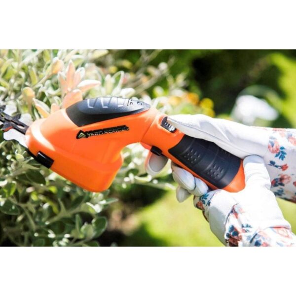 6-8.jpg Yard Force 7.2V Cordless Edging Grass & Hedge Shear Set with Li-Ion battery and Charger - LH A17