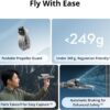 61-SmVGFxDL._AC_SL1500_.jpg DJI Flip With RC 2 Screen Remote Controller, Under 249 g