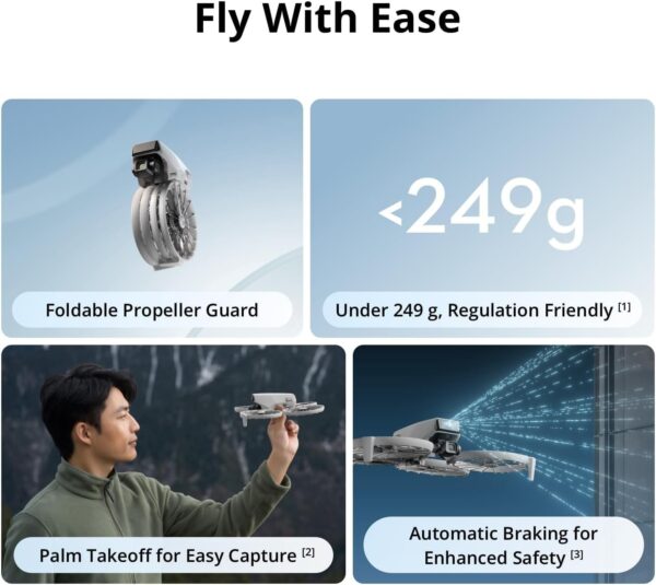 61-SmVGFxDL._AC_SL1500_.jpg DJI Flip With RC 2 Screen Remote Controller, Under 249 g