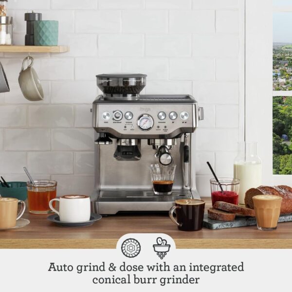 Sage Barista Express, Bean to Cup Machine Bean to Cup Machine, Brushed Stainless Stee