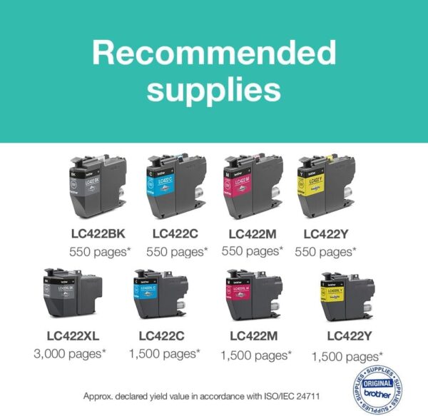 614Gk6iQUcL._AC_SL1000_.jpg Brother MFC-J5740DW Wireless Colour Inkjet Printer |A4 4-in-1