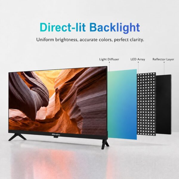 615AZLkfK8L._AC_SL1254_.jpg EMtronics 32 inch HD LED TV Black with Freeview, HDMI, USB Media Player, Coaxial, AUX, PVR Recording