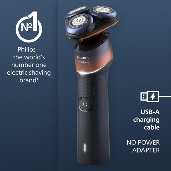 617toLIXaEL._AC_SL1500_.jpg Philips Shaver 5000X Series, Wet and Dry Electric Shaver, Skin Protect Technology