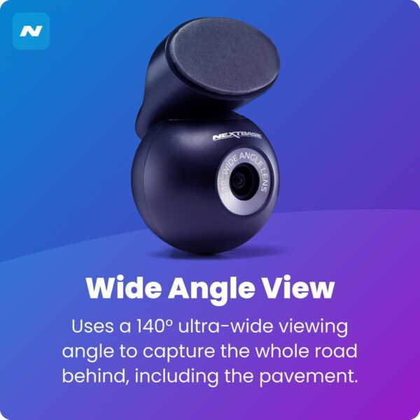 Nextbase 222XR Front and Rear Dash Cam with 1080p Full HD Front Camera