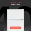 61NxnV3M5GL._AC_SL1500_.jpg Cookology 87L 47cm Under-Counter Fridge Freezer - White