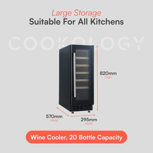 61RjkjaScL._AC_SL1500_.jpg Cookology 60L Under-Counter Wine Cabinet