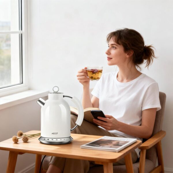 ASCOT Electric Kettle with 5 Variable Presets