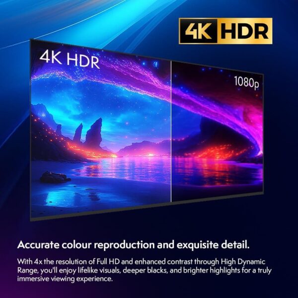 61V6zs6GzTL._AC_SL1000_.jpg Vibox 50" 4K LED Smart TV | WebOS | 3x HDMI, 2x USB | Wall Mount Compatible | Gesture Remote with Streaming Controls