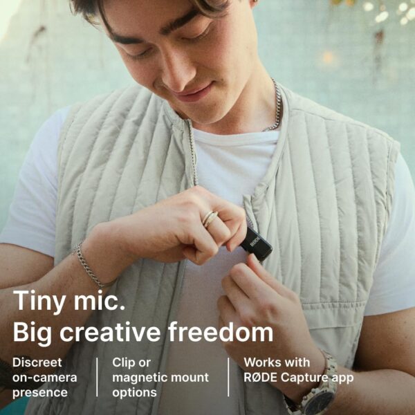 61W2qRaO2L._AC_SL1080_.jpg RØDE Wireless Micro - Compact Wireless Microphone