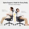 61We0kRm4yL._AC_SL1500_.jpg SIHOO B300 Pro Ergonomic Office Chair with Footrest, 4-Way Lumbar Support