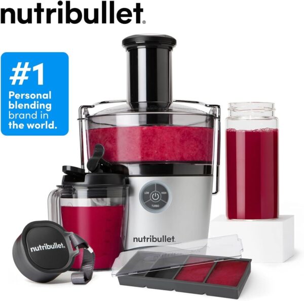 61ej5Y00deL._AC_SL1350_.jpg nutribullet 1000W Juicer Pro - Large 2L Pulp Basin & 800ml Juice Pitcher