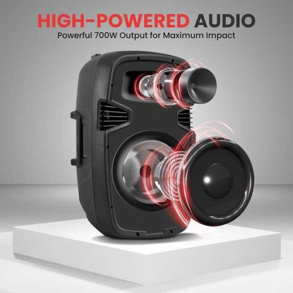 61gAlRsbfIL._AC_SL1500_.jpg Pyle Portable Bluetooth PA Speaker System, UK Version - 10"9