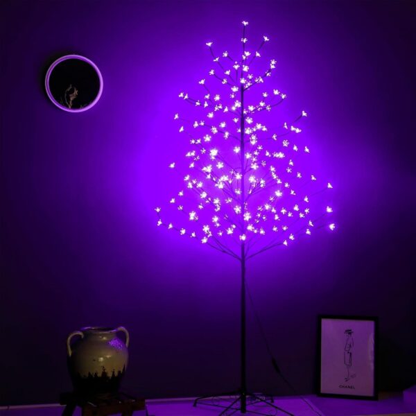 61hM8m75aiL._AC_SL1500_.jpg Sakura Cherry Blossom Tree Lights, 6FT Lighted Bonsai Tree