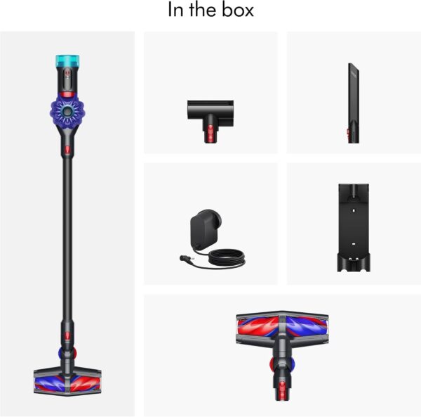 61i48rnC5cL._AC_SL1500_.jpg Dyson V10 Konical™ Cordless Vacuum – 150 Air Watts, Powerful Suction, Anti‑Tangle Technology, Detects Invisible Dust, 2‑in‑1 Floor & Handheld