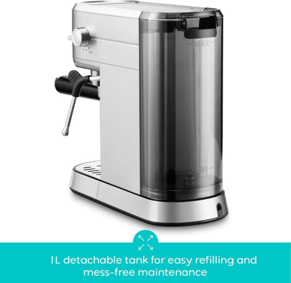 61lD2HjvyTL._AC_SL1500_.jpg CASABREWS CM5418 Espresso Machine, Barista Coffee Machine with Milk Frother