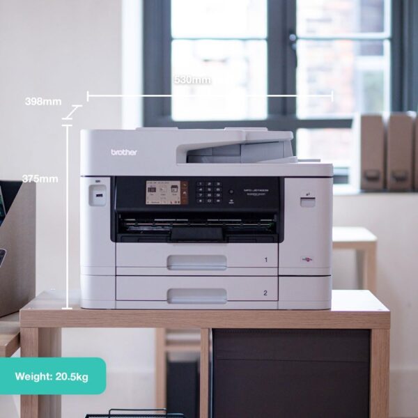 61mHnbhhMYL._AC_SL1000_.jpg Brother MFC-J5740DW Wireless Colour Inkjet Printer |A4 4-in-1