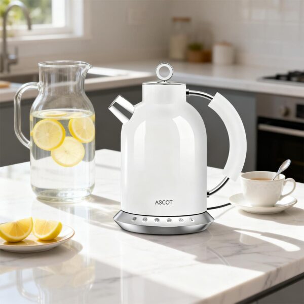 ASCOT Electric Kettle with 5 Variable Presets