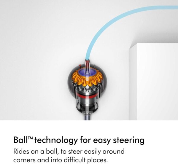 61vj7qk4fXL._AC_SL1500_.jpg Dyson Big Ball Multifloor 2 Vacuum Cleaner, Powerful suction, for all floor types, Yello / Iron