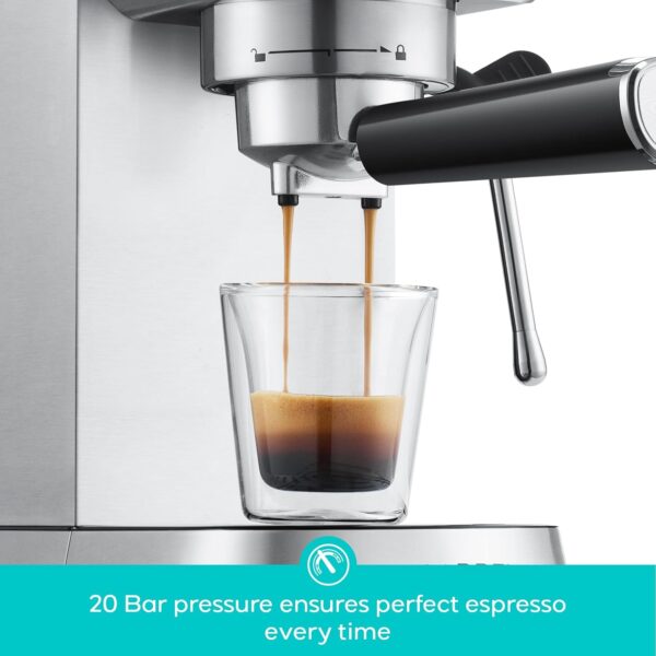 61wHwN6fEQL._AC_SL1500_.jpg CASABREWS CM5418 Espresso Machine, Barista Coffee Machine with Milk Frother