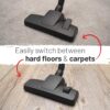 61wJX6lHlaL._AC_SL1000_.jpg Henry HVR160-11 Bagged Cylinder Vacuum Cleaner, 6 Litre, 620W, Red and Black