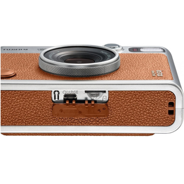 7-19.png instax mini EVO Hybrid camera and smartphone printer, BROWN