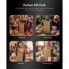 7-2.jpg GKDT81 Karaoke Machine with 2 Microphones for Adults, 80W Rated Power, Dual 8" Woofers, Portable Bluetooth Party Speaker with Wheels & Pull Handle
