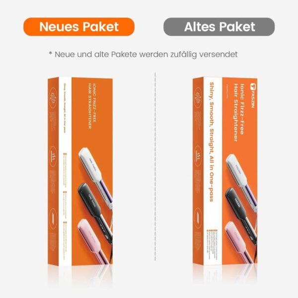 Faszin Professional  Wide Plate Hair Straighteners,Titanium