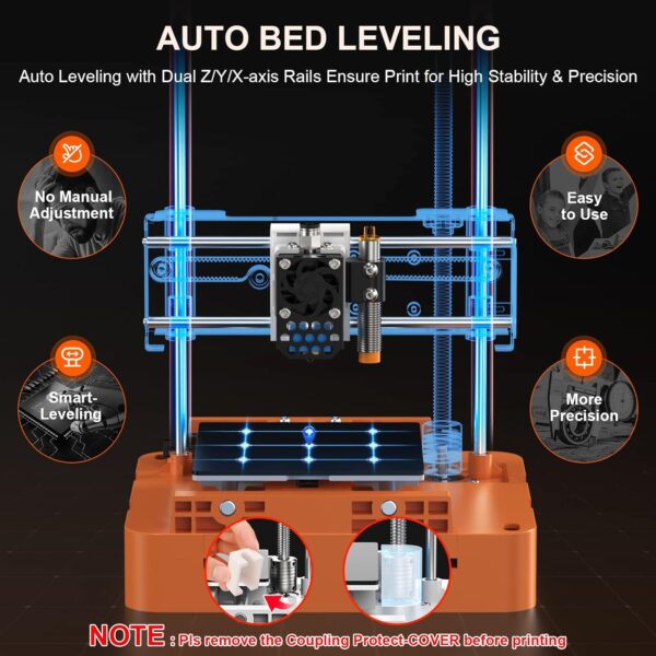 71-9px4FjNL._AC_SL1500_.jpg WEEFUN TINA2S 3D Printer Kit with 4 Color Silk PLA Filament Set Bundle for Beginners and Kids
