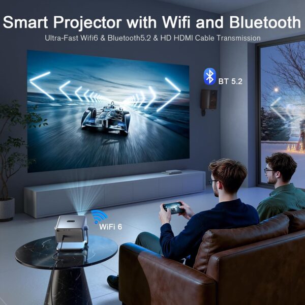 VOPLLS Mini Smart 4K Projector