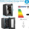 Barcool VINO8 Wine Fridge | 8 Bottles | 5-18°C | Tabletop