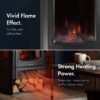 7116wj3N1SL._AC_SL1500_.jpg Vonhaus Electric Log Burner 2000W – 2 Heat Settings – Black