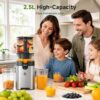 712Votg84GL._AC_SL1500_.jpg AMZCHEF Cold Press Juicer Machines, 165MM Large Feed Chute