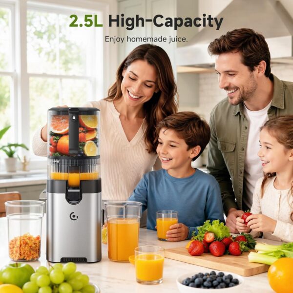 712Votg84GL._AC_SL1500_.jpg AMZCHEF Cold Press Juicer Machines, 165MM Large Feed Chute