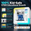 712fctaFSmL._AC_SL1500_.jpg X-Maker AI Kids 3D Printer, Enclosed, Wi-Fi Printing, App Control, Ready to Print