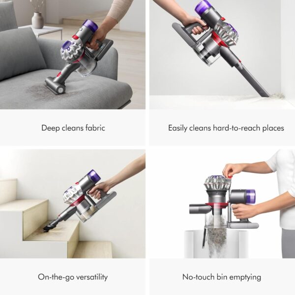 713rkJjQ1WL._AC_SL1500_.jpg Dyson Car+Boat handheld vacuum cleaner, 115 AW, 50min, deep cleaning on the go (Silver)